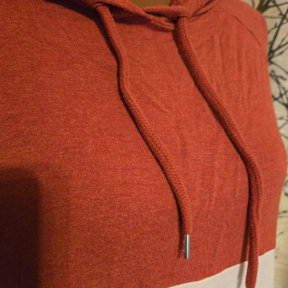 Market & Spruce "Candy Corn" hooded cotton top - Picture 3 of 6